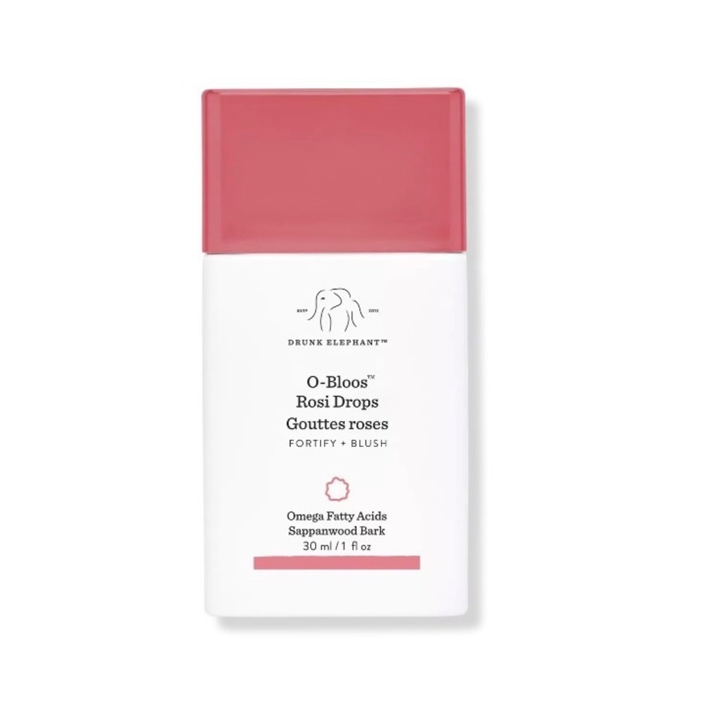 NEW Drunk Elephant O-Bloos Rosi Drops 30ml Peachy Pink Serum Blush Liquid Flush